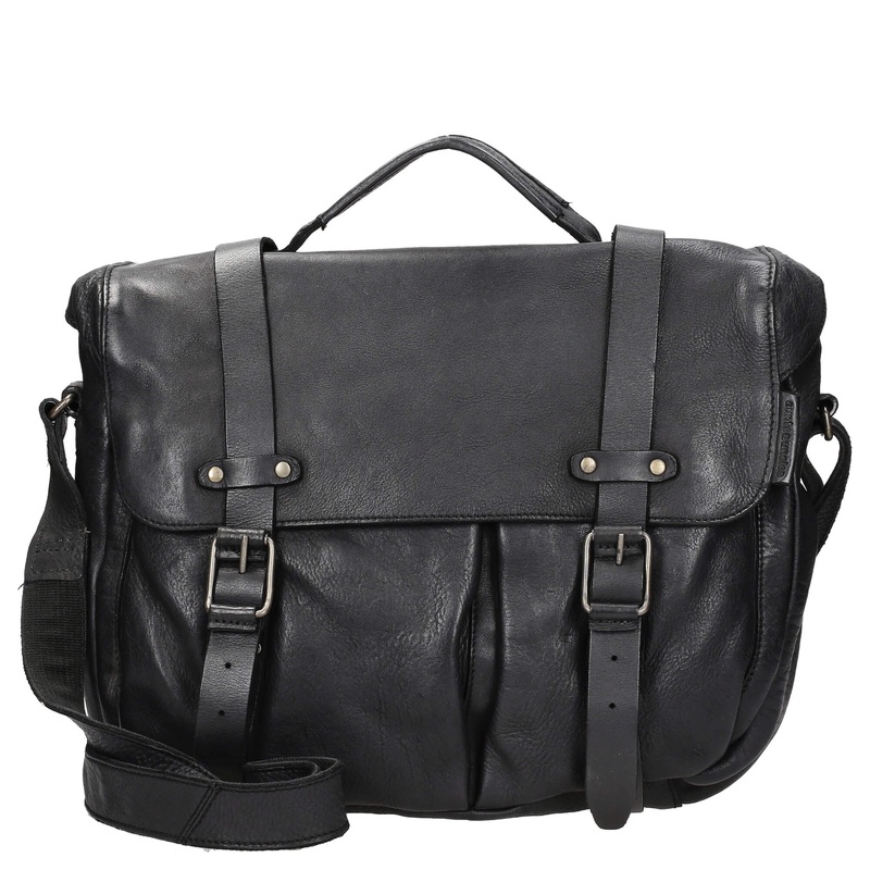 aunts & uncles Barber Shop Bandholz - Laptoptasche 15" (charcoal black)