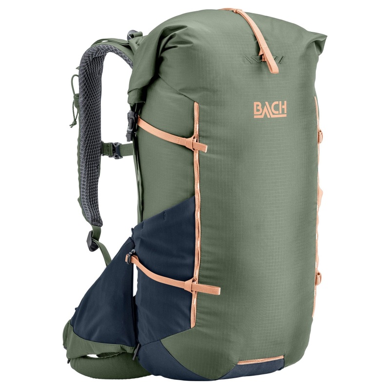 BACH Pack Molecule 30 - Wanderrucksack (sage green/midnight blue, long)