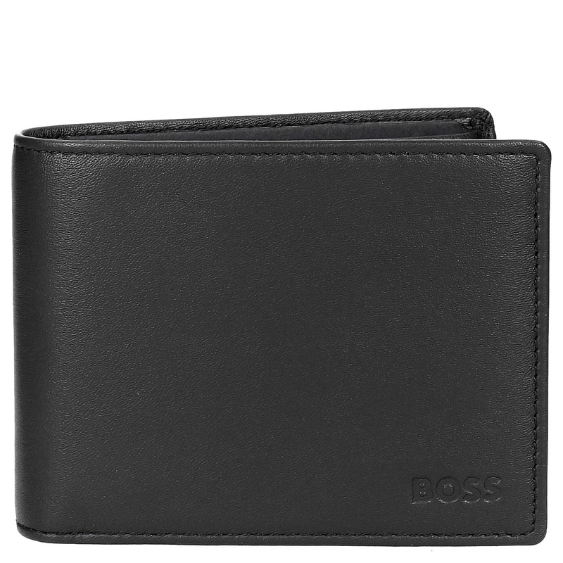 BOSS Arezzo 8cc - Herrengeldbrse Leder 12 cm (black)