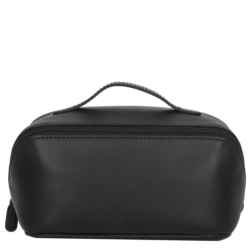 Picard Toscana - Kulturbeutel 24 cm Rindleder (black)