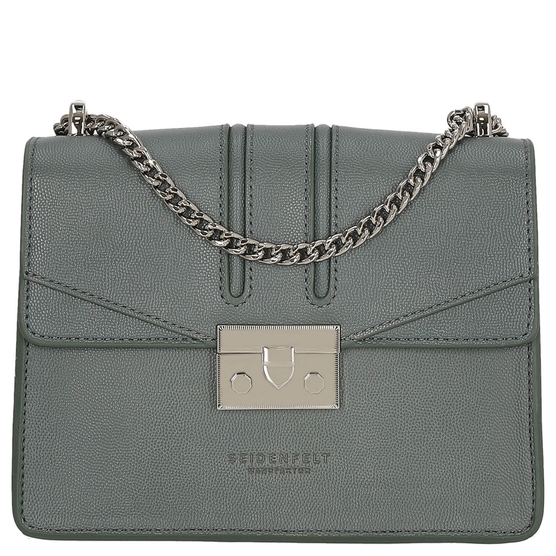 Seidenfelt Roros - Schultertasche 21 cm (dusty blue)