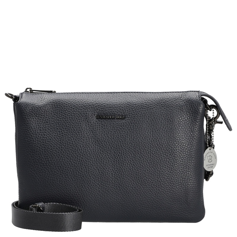 Mandarina Duck Mellow Leather - Umhngetasche 28 cm (dress blue)