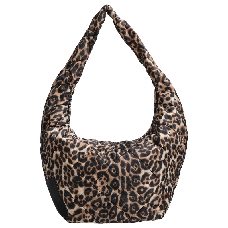 Seidenfelt Evenes Hobo - Schultertasche 57 cm (leo pattern)