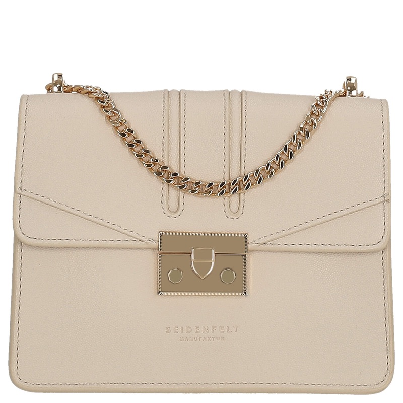 Seidenfelt Roros - Schultertasche 21 cm (tofu beige)