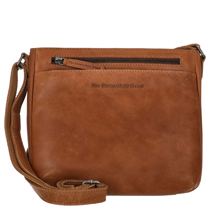 The Chesterfield Brand Mumbai - Umhngetasche 25 cm (cognac)