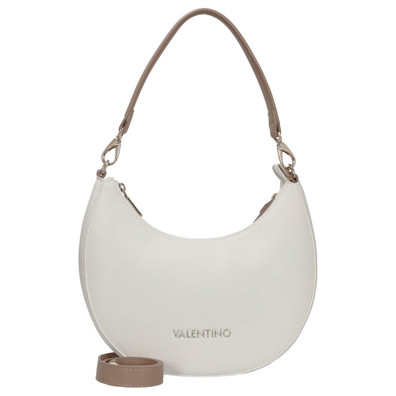 Valentino Bags Alexia Hobo - Schultertasche 29 cm (bianco/cuoio)