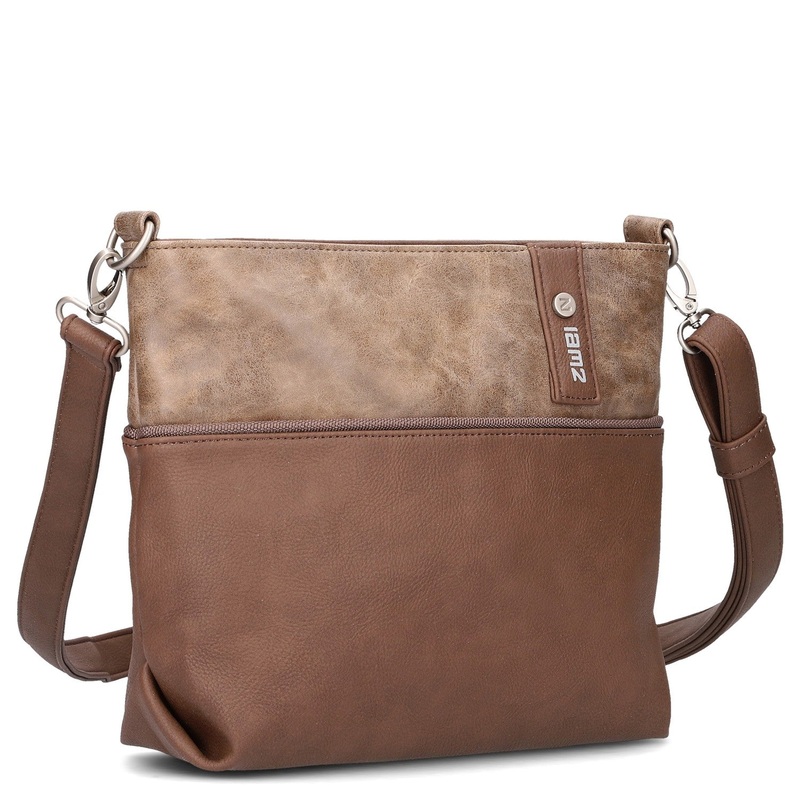 zwei Jana J8 - Schultertasche 27 cm (wood)