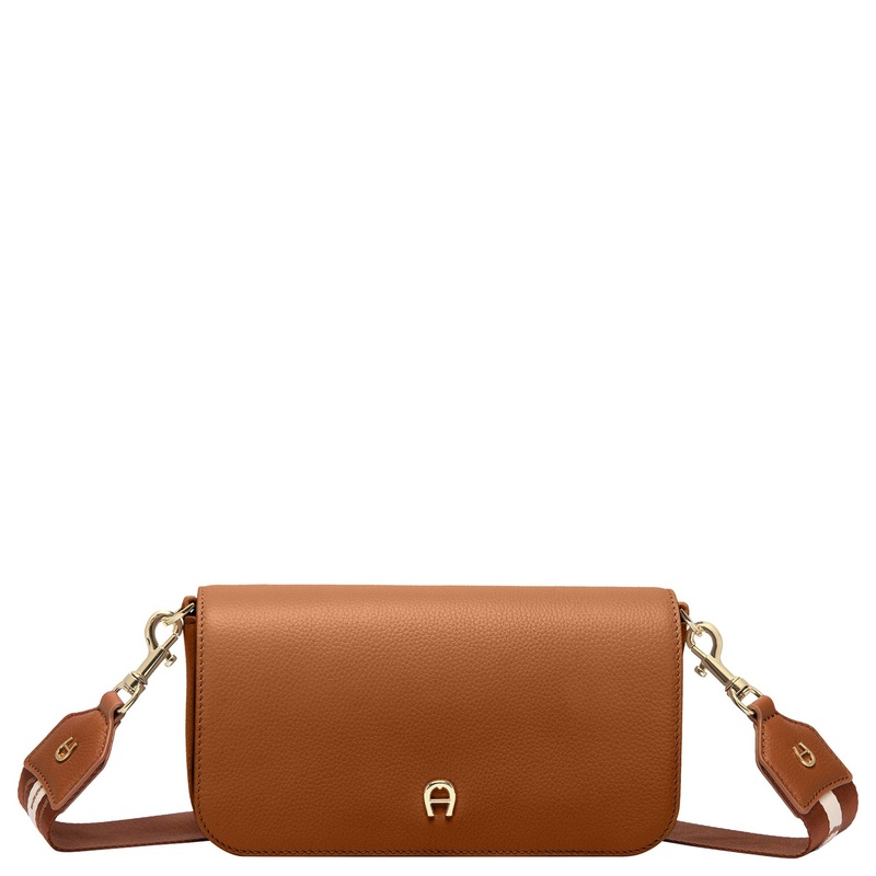Aigner Zita - Umhngetasche S 22 cm (cognac brown)