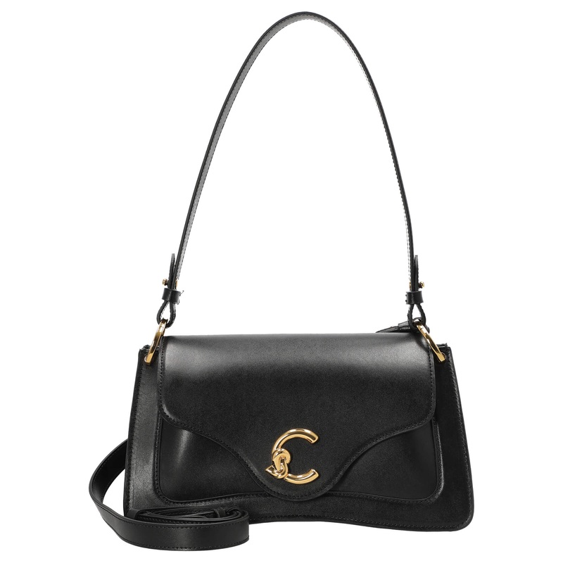 Coccinelle C-Me Calf Cock - Schultertasche 27.5 cm (noir)