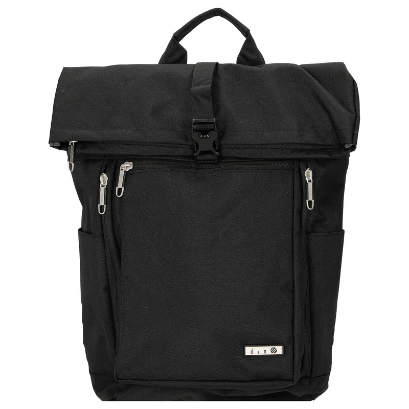 D&N Bags & More - Kurierrucksack 15" (schwarz)
