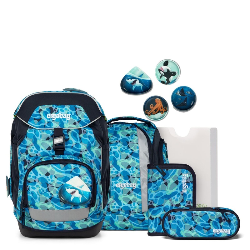 Ergobag Pack "Eco Hero" - Schulrucksack Set 6tlg. Modell 2025 (AbtauchBr)