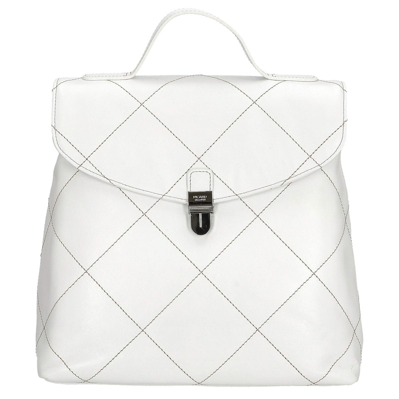 Picard Aurelie - Rucksack 30 cm Rindleder (white lily)