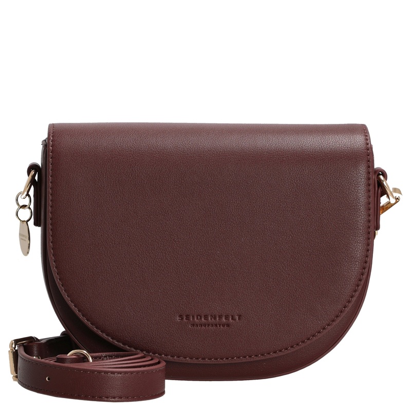 Seidenfelt Nelma Saddle - Umhngetasche 18 cm (deep red)
