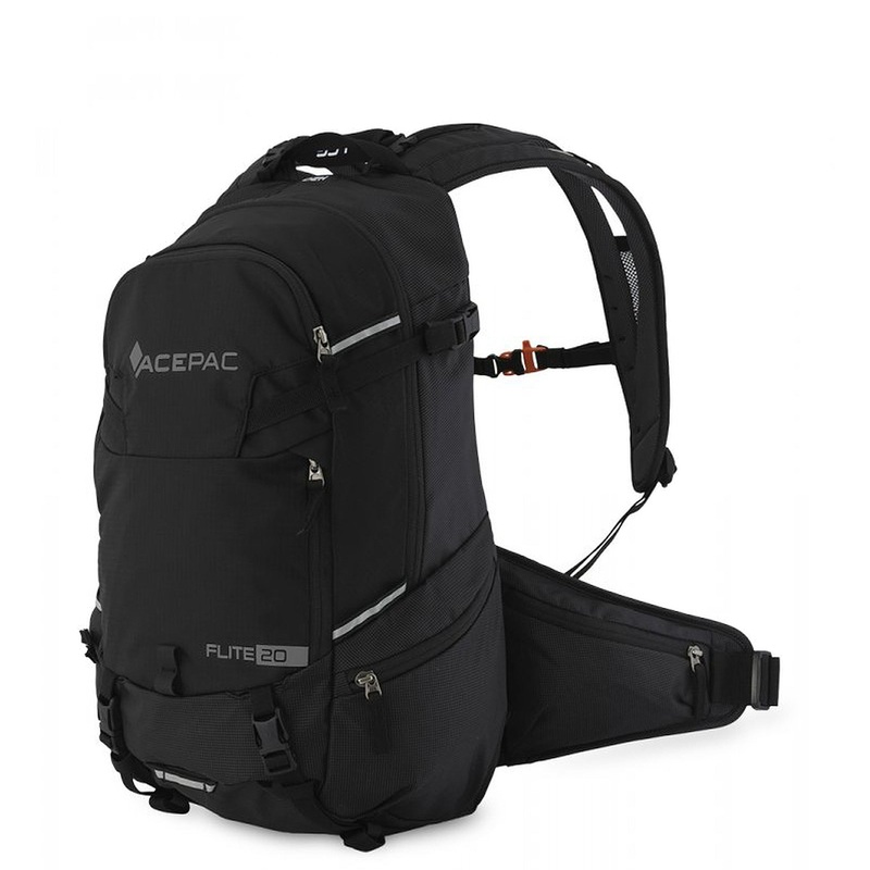 Acepac Flite 20 MKII - Fahrradrucksack 48 cm (black)