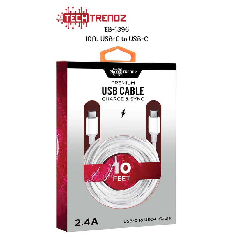 10ft Premium Cable USB-C to USB-C
