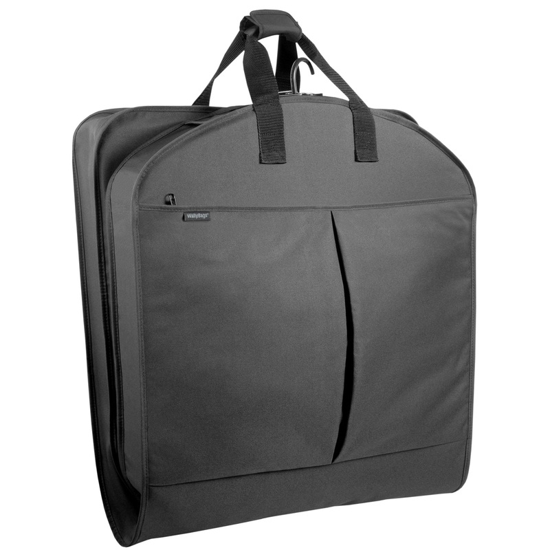 52" Deluxe Travel Garment Bag with Two Pockets