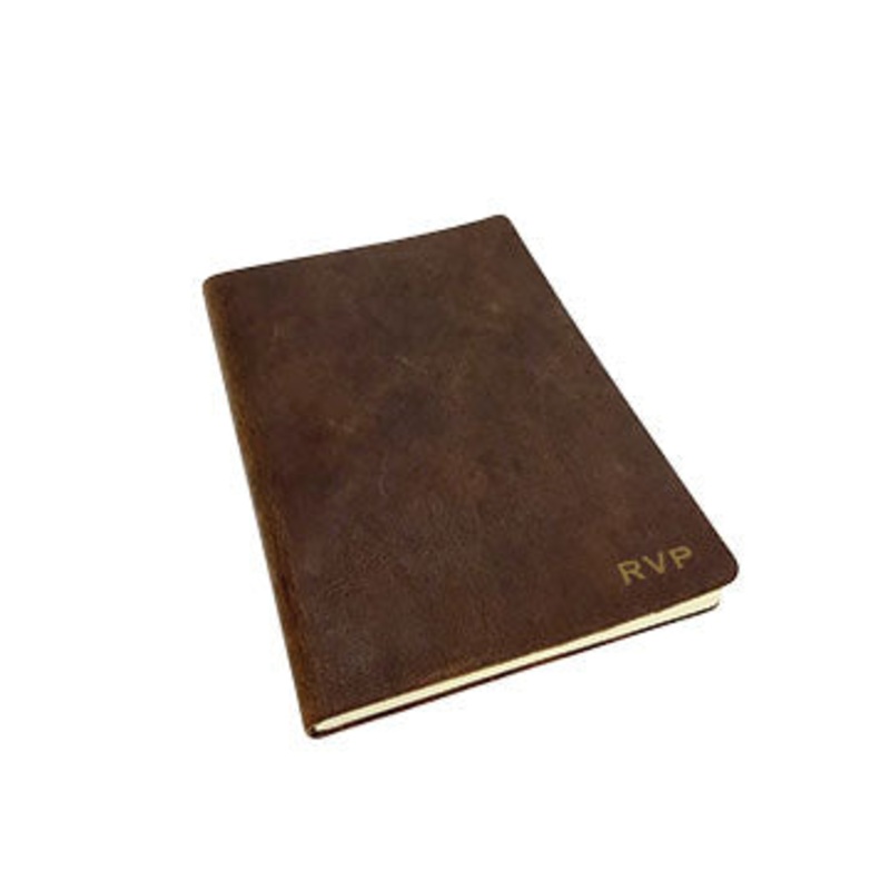 Distressed Leather Writing Journal
