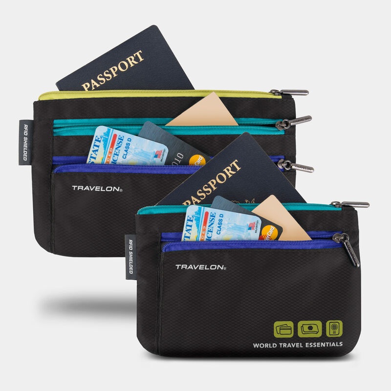 World Travel Currency/Passport Organizers