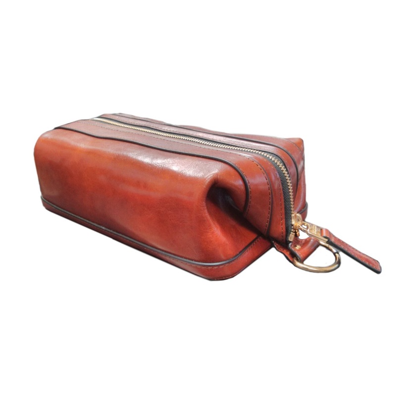 Bosca Old Leather 10" Zipper Utility Kit