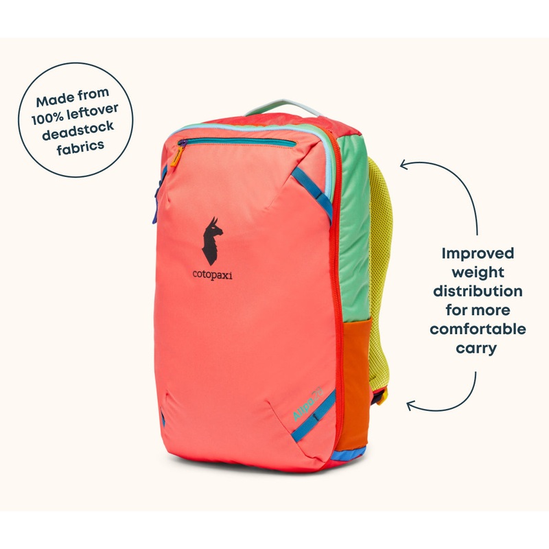 Del Dia Allpa 28L Travel Pack -assorted colors S25