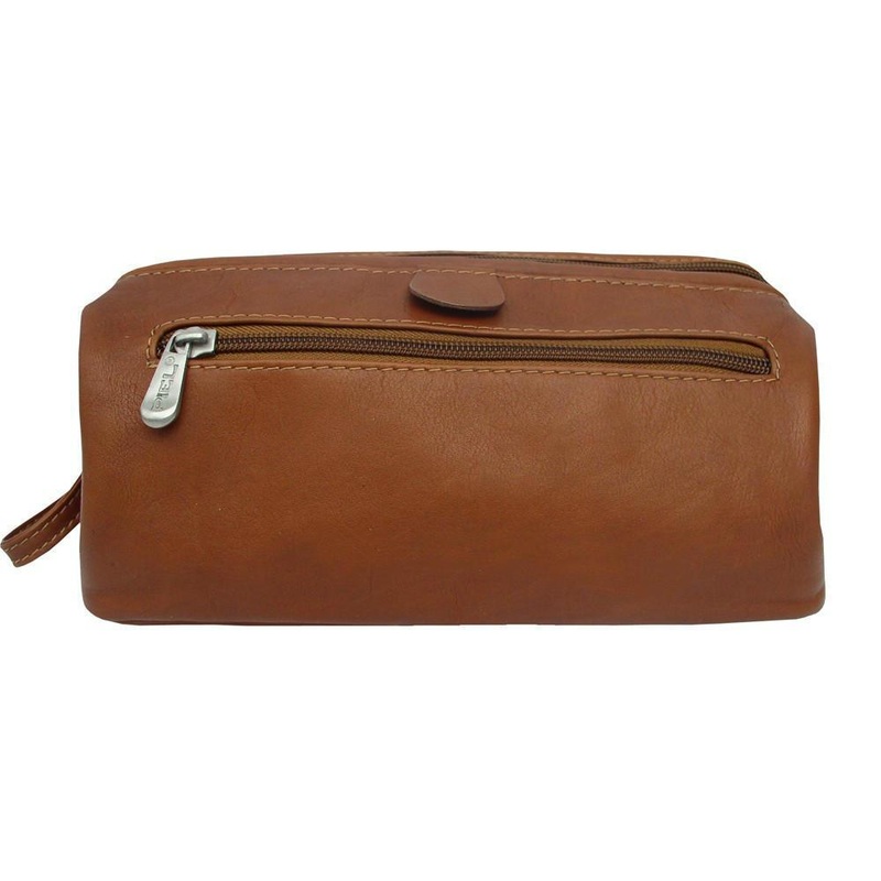 Piel Leather Deluxe Top Frame Traveling Kit