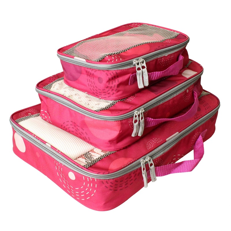 American Flyer Fireworks Travel Packing Cubes