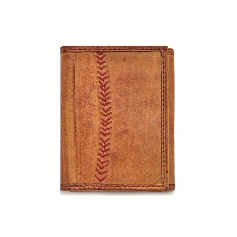 Rawlings Baseball Stitch Trifold Wallet