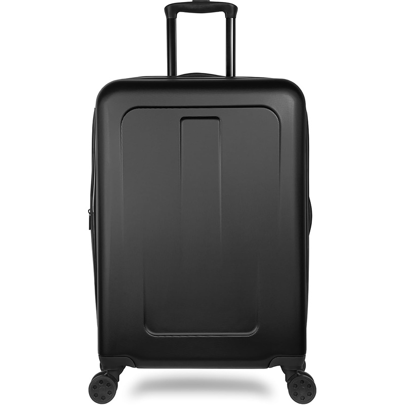 TOTAL TRAVELWARE Passage Expandable Hardside Spinner (Checked-Medium 24-Inch)