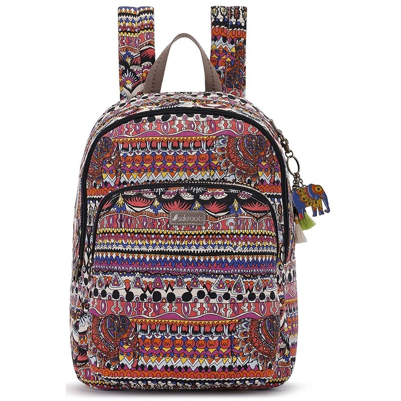 Sakroots Artist Circle Med Backpack One World