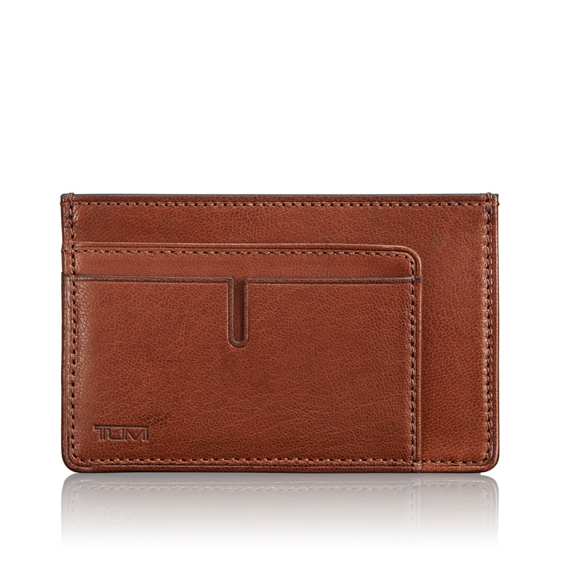TUMI Chs SLG Men's Long Card Case Teak