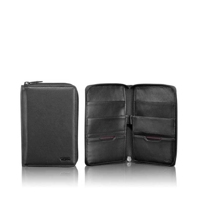 TUMI Delta SLG Men's Zip Around Multiple Passport Wallet