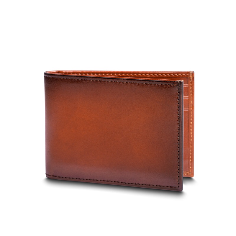 Bosca Men's Old Leather New Fashioned Collection-Small Bifold Wallet