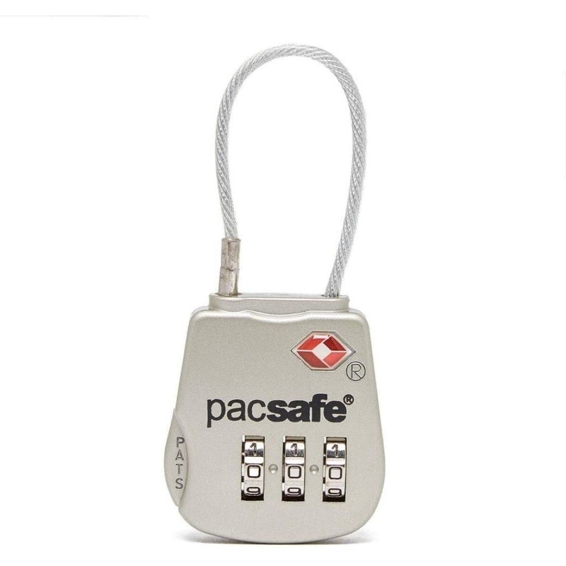Pacsafe Prosafe 800 Combination Cable Padlock