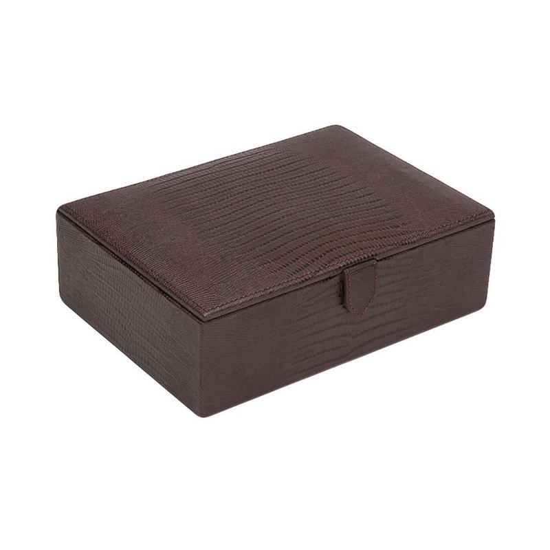 Wolf Blake Lizard Embossed Shoe Shine Kit