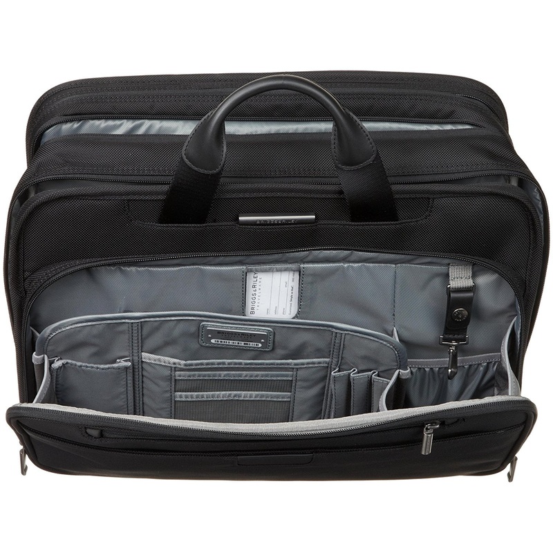 Briggs & Riley @work 17" Executive Clamshell Briefcase