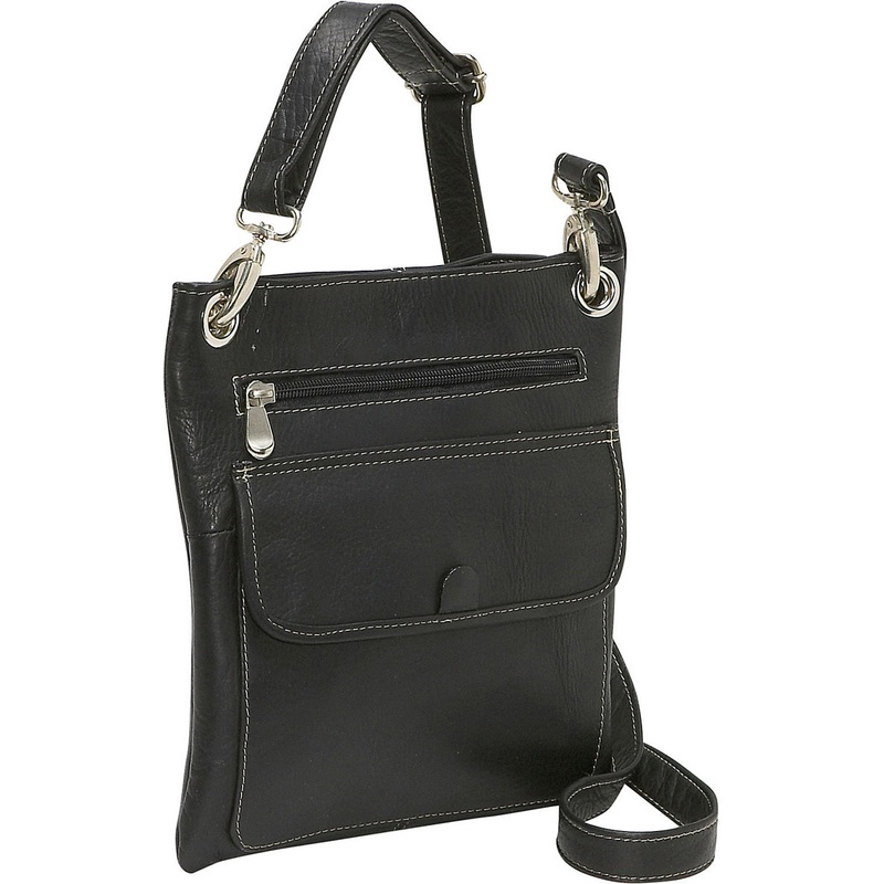 Ledonne Leather Front Flap Crossbody