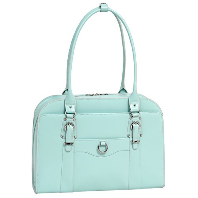 McKlein USA Hillside 14" Leather Ladies' Laptop Briefcase