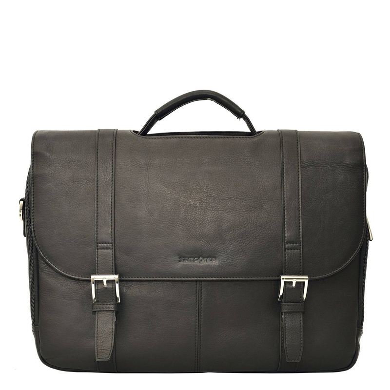 Samsonite Colombian Leather Flapover Case