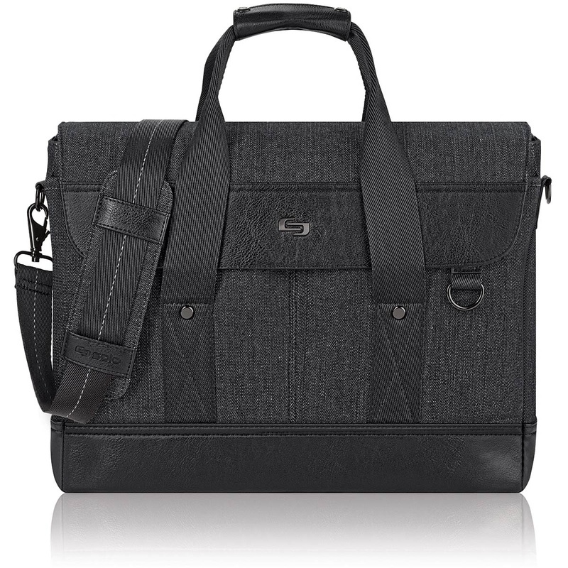 Solo Bradford 15.6In Briefcase Messenger