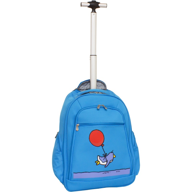 Ed Heck Flying Penuin Wheeled Backpack