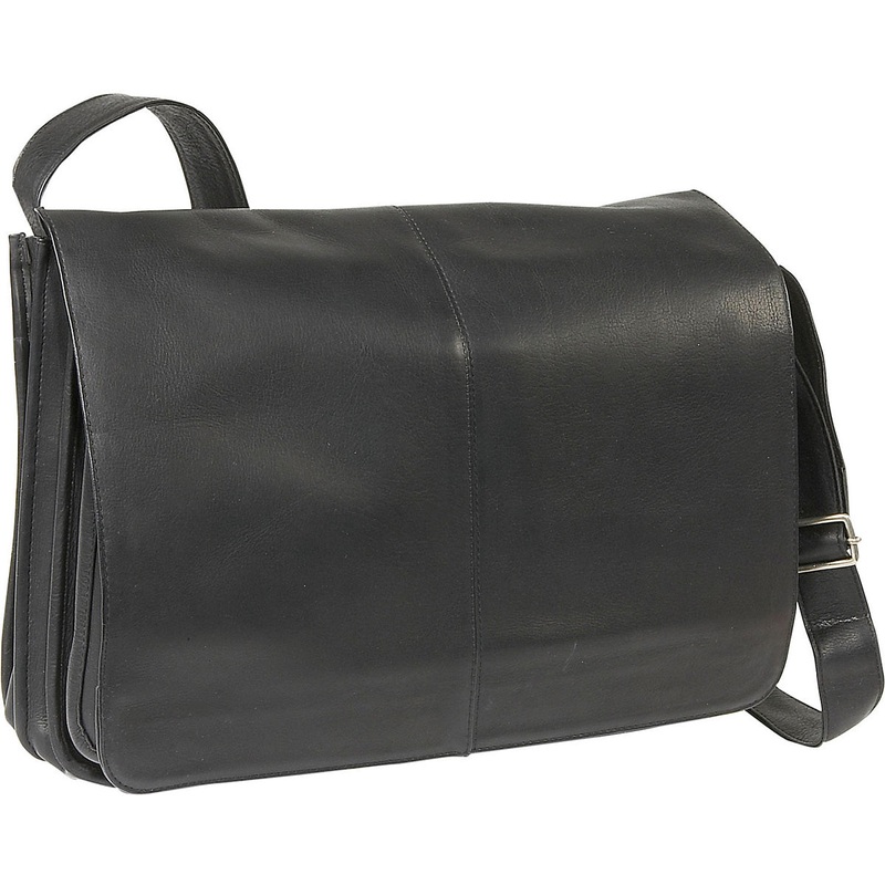 Ledonne Leather Quick Access Messenger