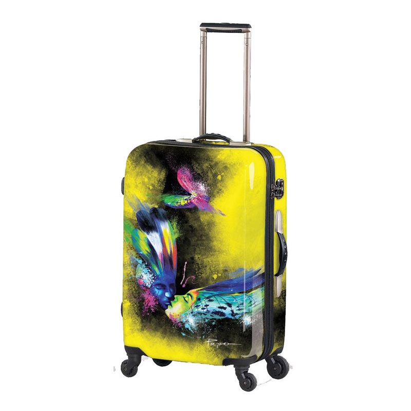 Mia Toro Prado Butterfly Kiss Hardside 25In Spinner