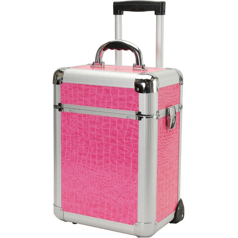 T.Z. Case Beauty Cases Mini-Pro 12In Slide Tray Wheeled Case