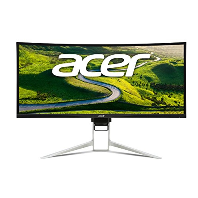 Acer Gaming Monitor 37.5" Ultra Wide Curved Xr382Cqk Bmijqphuzx 3840 X 1600 1Ms Response Time Amd