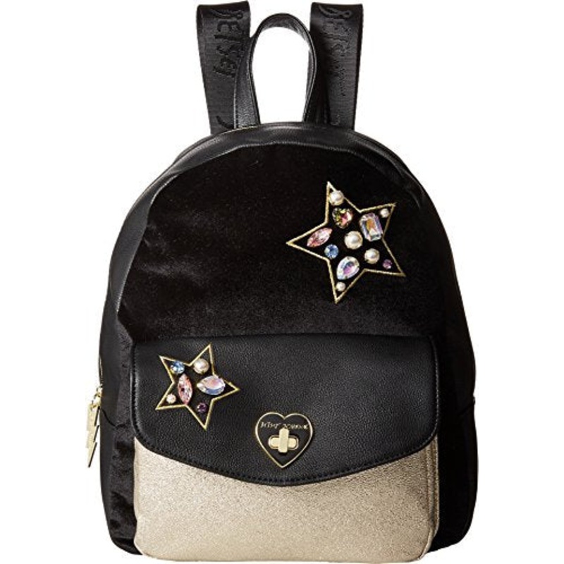 Betsey Johnson Women'S Backpack Metallic One Size