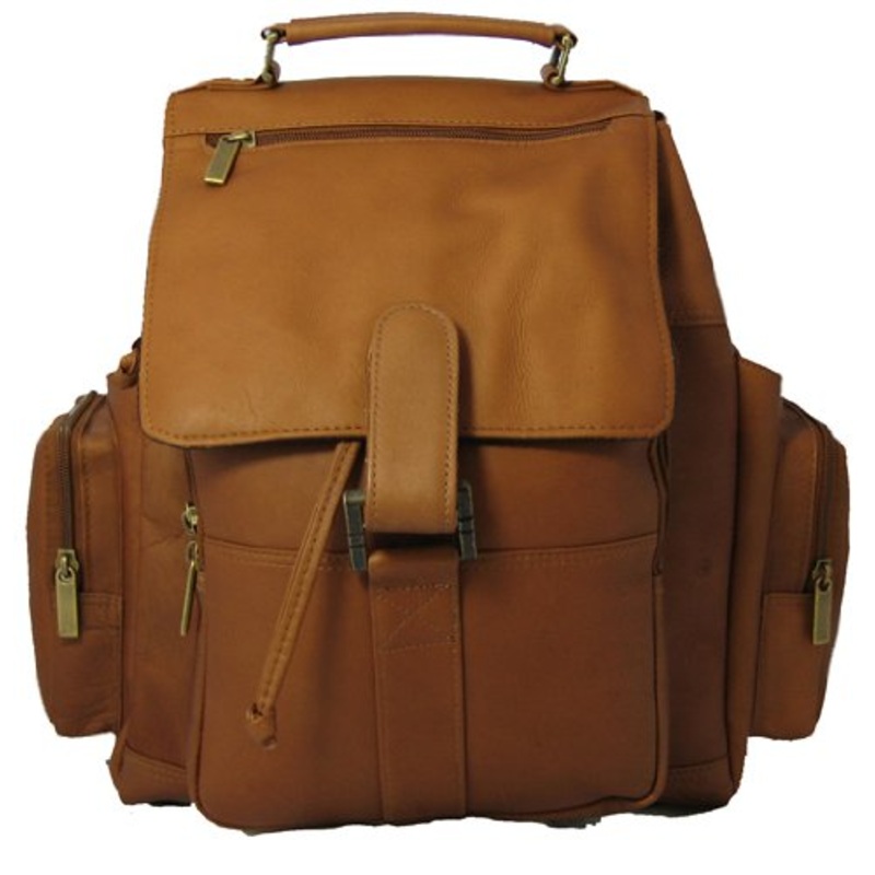 David King & Co. Top Handle X-Large Backpack, Tan, One Size