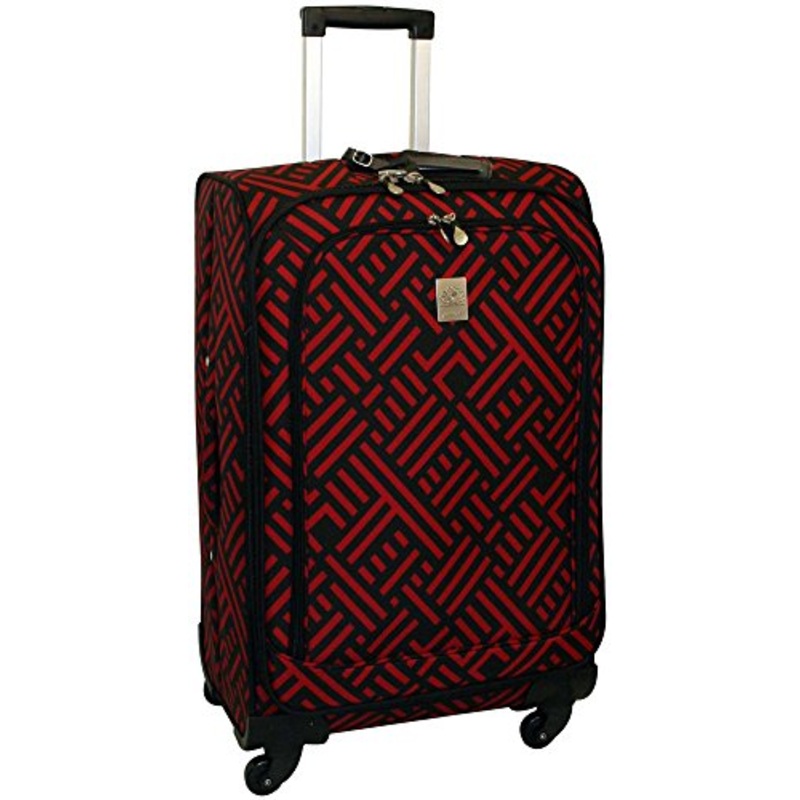 Jenni Chan Signature 25 Inch Upright Spinner, Black/Red, One Size