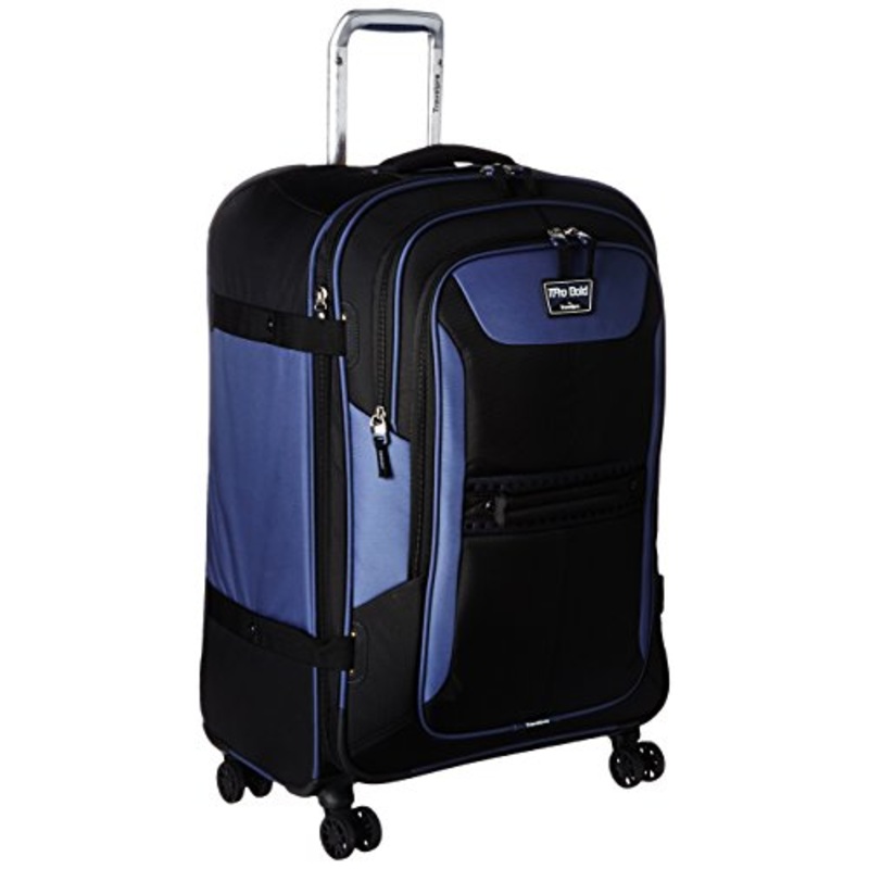 Travelpro Tpro Bold 2.0 26 Inch Expandable Spinner, Black/Navy, One Size