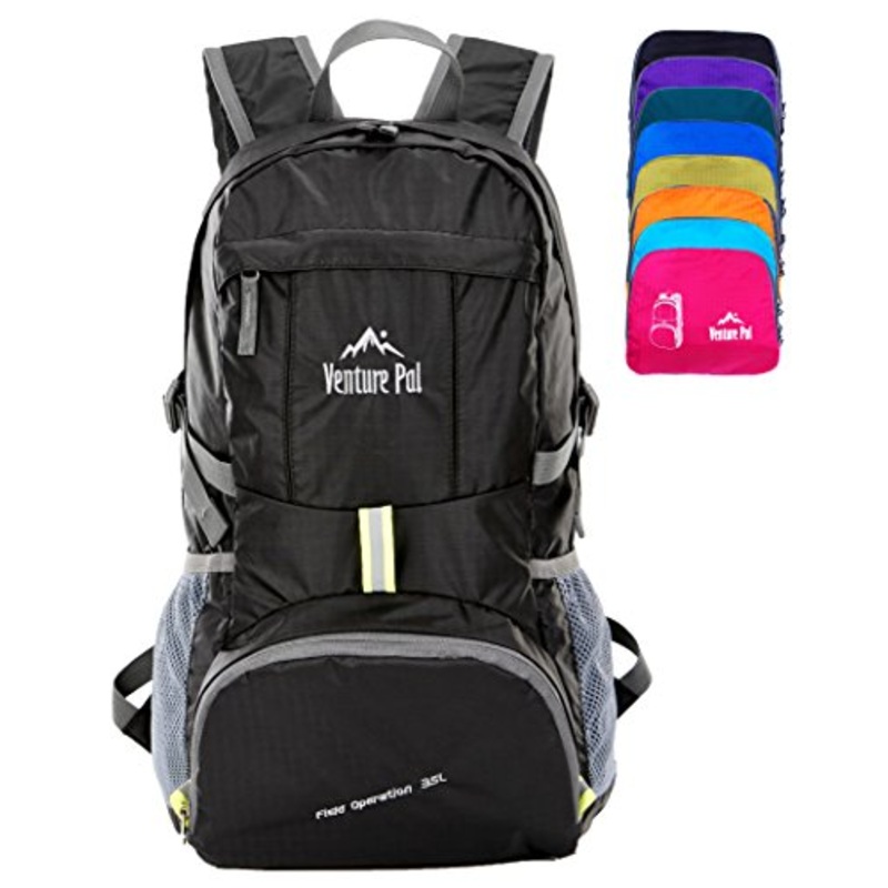 Venture Pal Ultralight Lightweight Packable Foldable Travel Camping Hiking Outdoor Sports