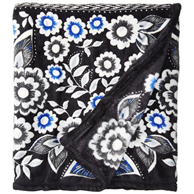 Vera Bradley Women'S Throw Blanket, Snow Lotus